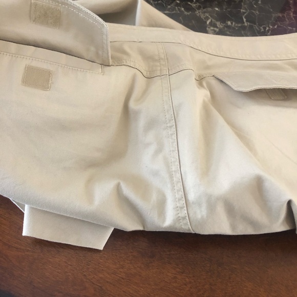 NWT LIZ CLAIBORNE‎ Cotton spandex Cropped khaki pants 16 stretch comfy soft - Picture 7 of 10